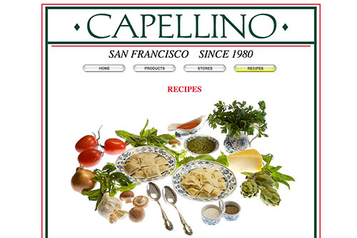 Capellino Sauces — Recipes